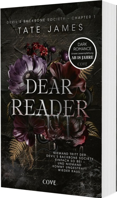 Dear Reader (Devil's Backbone Society 1) - Tate James