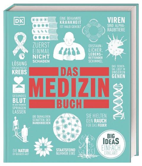 Big Ideas. Das Medizin-Buch - Steve Parker, Ben Hubbard, John Farndon, Philip Parker, Tim Harris