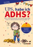 Cover-Bild zum Titel 'Ups, habe ich ADHS?' von 'Olivia Wartha, Susanne Kobel'