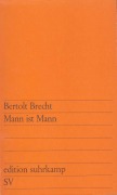 Cover-Bild zum Titel 'Mann ist Mann' von 'Bertolt Brecht'