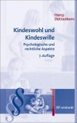 Cover-Bild zum Titel 'Kindeswohl und Kindeswille' von 'Harry Dettenborn'