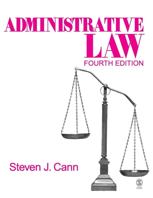 Administrative Law - Steven J. Cann