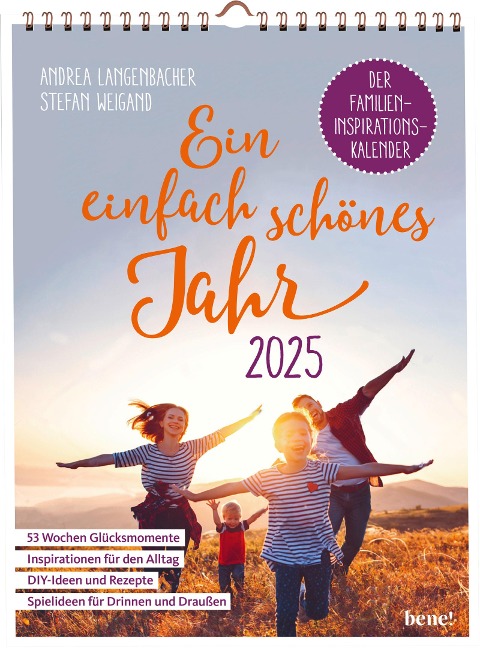 Wochenkalender 2025: Ein einfach schönes Jahr - Andrea Langenbacher, Stefan Weigand