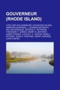 Cover-Bild zum Titel 'Gouverneur (Rhode Island)' von ''