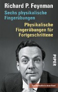 Cover-Bild zum Titel 'Sechs physikalische Fingerübungen ¿ Physikalische Fingerübungen für Fortgeschrittene' von 'Richard P. Feynman'