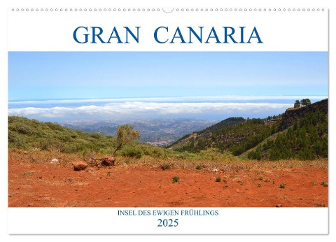 Gran Canaria ¿ Insel des ewigen Frühlings (Wandkalender 2025 DIN A2 quer), CALVENDO Monatskalender - Sascha Stoll