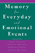 Cover-Bild zum Titel 'Memory for Everyday and Emotional Events' von ''