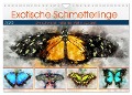 Exotische Schmetterlinge - Die schönsten Falter der Welt in Aquarell (Wandkalender 2025 DIN A4 quer), CALVENDO Monatskalender - Anja Frost