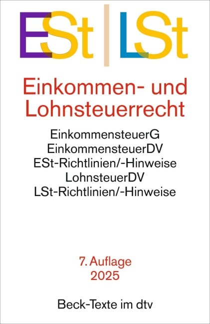 Einkommen- / Lohnsteuerrecht - 