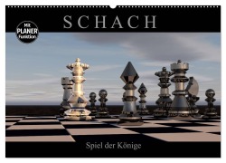 Cover-Bild zum Titel 'SCHACH - Spiel der Könige (Wandkalender 2026 DIN A2 quer), CALVENDO Monatskalender' von 'Renate Bleicher'