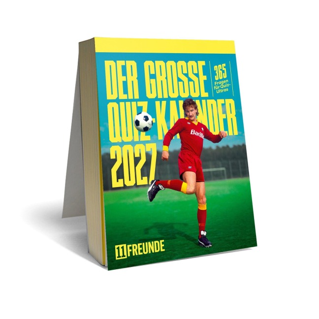 Der große 11FREUNDE Quiz-Kalender 2027 - 
