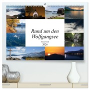 Rund um den Wolfgangsee (hochwertiger Premium Wandkalender 2026 DIN A2 quer), Kunstdruck in Hochglanz - Stefanie Reindl