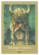 Cover-Bild zum Titel 'Wikinger Comics. Nordische Fantasy-Helden (Tischkalender 2027 DIN A5 hoch), CALVENDO Monatskalender' von 'Rose Hurley'