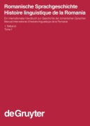 Cover-Bild zum Titel 'Romanische Sprachgeschichte / Histoire linguistique de la Romania. 1. Teilband' von ''