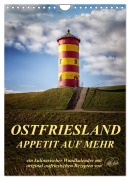 Cover-Bild zum Titel 'Ostfriesland - Appetit auf mehr / Geburtstagskalender (Wandkalender 2026 DIN A4 hoch), CALVENDO Monatskalender' von 'Peter Roder'