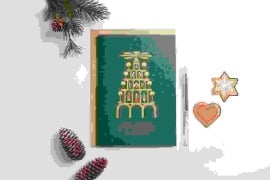 Cover-Bild zum Titel 'Kartenset A5, Weihnachtspyramide FSC MIX' von ''