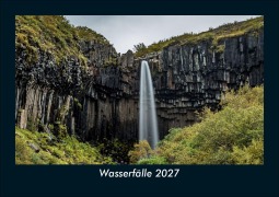 Cover-Bild zum Titel 'Wasserfälle 2027 Fotokalender DIN A5' von 'Tobias Schmitt, Kevin Heber'