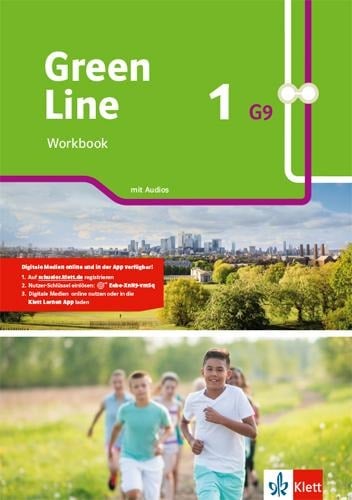 Green Line 1 G9. Workbook mit Audios Klasse 5 - 