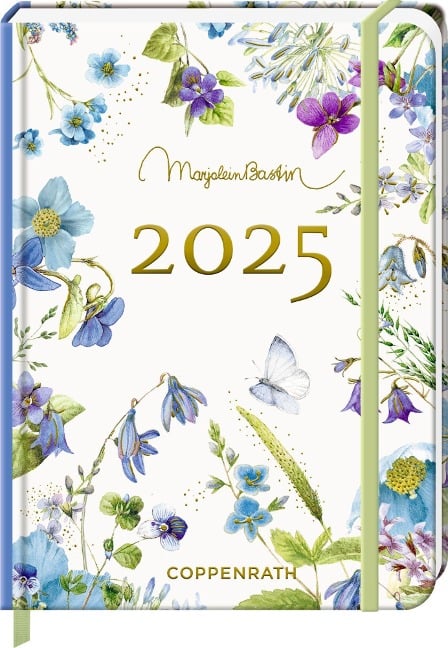 Kleiner Wochenkalender - Mein Jahr 2025 - Marjolein Bastin - blau - 