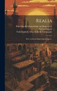 Cover-Bild zum Titel 'Realia: Deel. Aanbestedingen-hijpothequen...' von ''