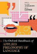 Cover-Bild zum Titel 'The Oxford Handbook of Applied Philosophy of Language' von ''