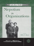 Cover-Bild zum Titel 'Nepotism in Organizations' von ''