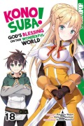 Cover-Bild zum Titel 'Konosuba! God's Blessing On This Wonderful World! 18' von 'Masahito Watari, Natsume Akatsuki, Kurone Mishima'
