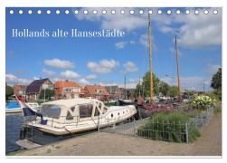 Cover-Bild zum Titel 'Hollands alte Hansestädte (Tischkalender 2026 DIN A5 quer), CALVENDO Monatskalender' von 'Antje Kügler'