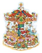 Cover-Bild zum Titel 'Adventskalender "Weihnachtskarussell"' von ''
