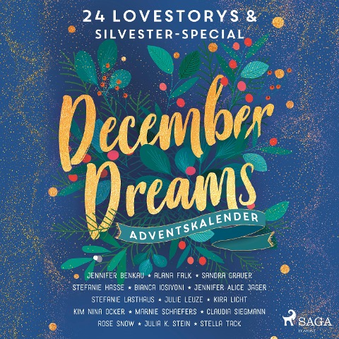 December Dreams. Ein Adventskalender - 24 Lovestorys plus Silvester-Special - Jennifer Benkau, Alana Falk, Sandra Grauer, Stefanie Hasse, Bianca Iosivoni
