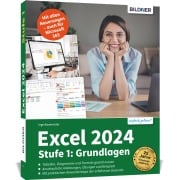 Cover-Bild zum Titel 'Excel 2024 - Stufe 1: Grundlagen' von 'Inge Baumeister'