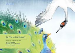Cover-Bild zum Titel 'Der Pfau und der Kranich' von 'Justus Friedrich Wilhelm Zachariä'