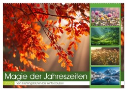 Cover-Bild zum Titel 'Magie der Jahreszeiten (Wandkalender 2026 DIN A2 quer), CALVENDO Monatskalender' von 'Steffen Gierok-Latniak'