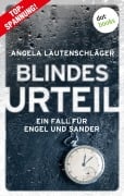 Cover-Bild zum Titel 'Blindes Urteil' von 'Angela Lautenschläger'
