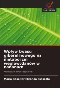 Wp¿yw kwasu giberelinowego na metabolizm w¿glowodanów w bananach - Maria Rosecler Miranda Rossetto