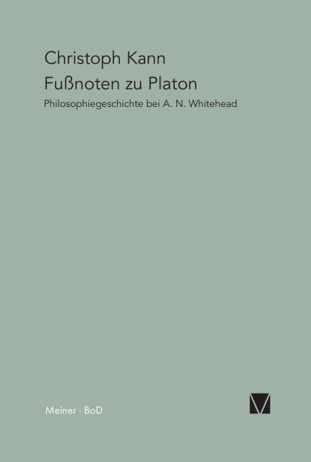 Fußnoten zu Platon - Christoph Kann