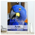 Aras. Der Papageien-Planer (hochwertiger Premium Wandkalender 2025 DIN A2 hoch), Kunstdruck in Hochglanz - Elisabeth Stanzer