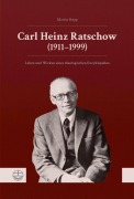 Cover-Bild zum Titel 'Carl Heinz Ratschow (1911-1999)' von 'Martin Repp'