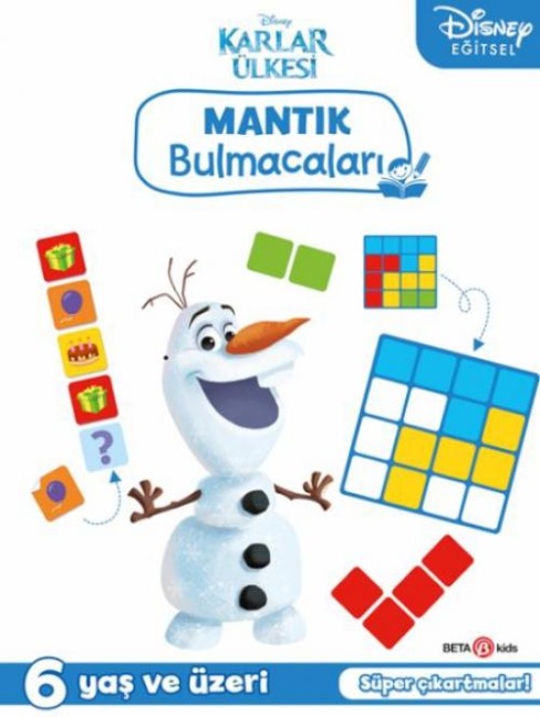 Disney Egitsel Karlar Ülkesi Cikartmali Mantik Bulmacalari - Gökce Demir