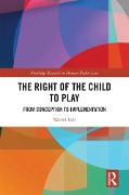 Cover-Bild zum Titel 'The Right of the Child to Play' von 'Naomi Lott'
