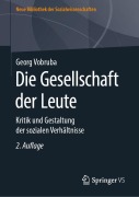 Cover-Bild zum Titel 'Die Gesellschaft der Leute' von 'Georg Vobruba'
