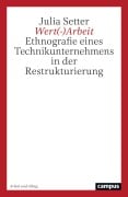 Cover-Bild zum Titel 'Wert(-)Arbeit' von 'Julia Setter'