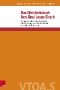 Cover-Bild zum Titel 'Das Weisheitsbuch Ben Sira / Jesus Sirach' von ''