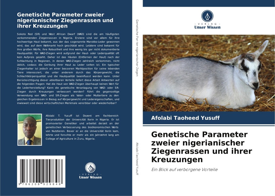 Genetische Parameter zweier nigerianischer Ziegenrassen und ihrer Kreuzungen - Afolabi Taoheed Yusuff
