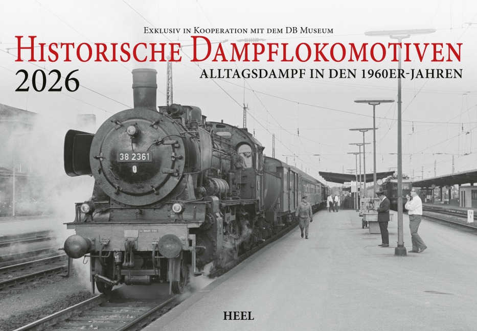 Historische Dampflokomotiven Kalender 2026 - 