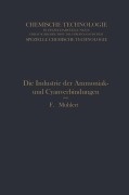 Cover-Bild zum Titel 'Die Industrie der Ammoniak- und Cyanverbindungen' von 'Franz Muhlert'