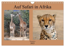 Auf Safari in Afrika (Wandkalender 2025 DIN A4 quer), CALVENDO Monatskalender - Marlen Jürgens