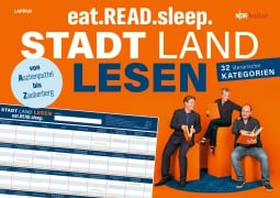 Cover-Bild zum Titel 'Stadt, Land, Lesen - eat.READ.sleep-Edition' von ''