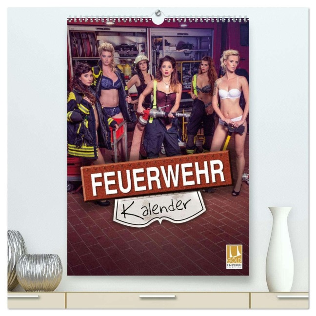 Feuerwehrkalender 2026 (hochwertiger Premium Wandkalender 2026 DIN A2 hoch), Kunstdruck in Hochglanz - SnapArt SnapArt