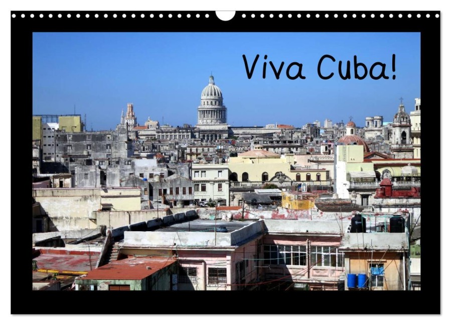 Viva Cuba! (Wandkalender 2026 DIN A3 quer), CALVENDO Monatskalender - Heidrun Kiegel